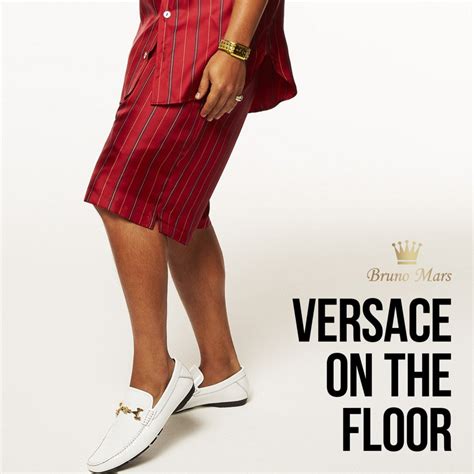 bruno mars vers versace|versace on the floor meaning.